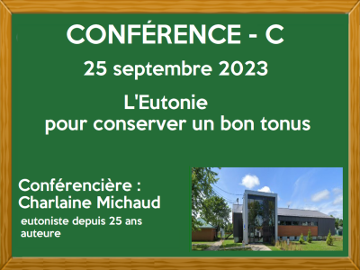 <strong>CONFÉRENCE C – 25 SEPTEMBRE 2023</strong>