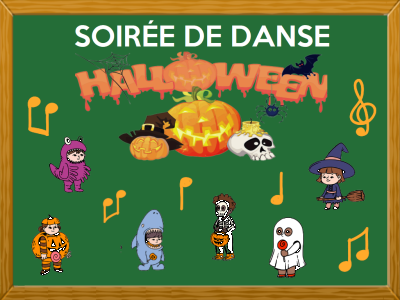 <strong>SOIRÉE DE DANSE DE L’HALLOWEEN</strong>