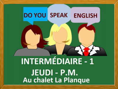 DO YOU SPEAK ENGLISH – JEUDI – INTERMÉDIAIRE 1