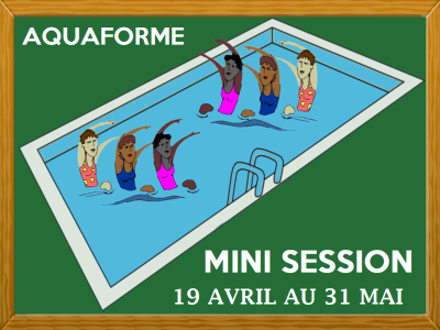 COURS D'AQUAFORME - MINI SESSION