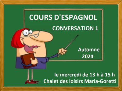 COURS D'ESPAGNOL – CONVERSATION 1