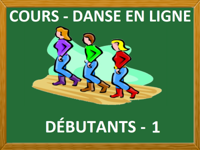 DANSE EN LIGNE – DÉBUTANTS 1