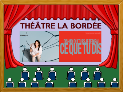 THÉÂTRE LA BORDÉE – DIS-MOI QUI TU ES.