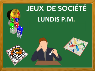 JEUX DE SOCIÉTÉ – LUNDIS PM