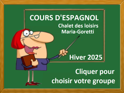 COURS D’ESPAGNOL – 3 groupes