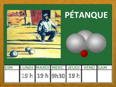 PÉTANQUE