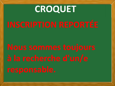 CROQUET