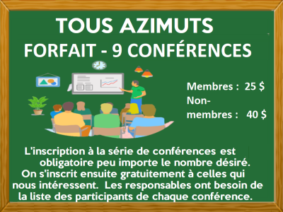 FORTAIT  9 CONFÉRENCES
