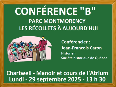 CONFÉRENCE B - 29 SEPTEMBRE 2025 