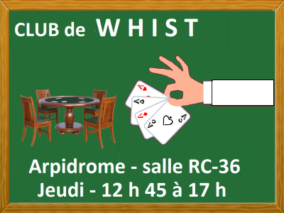 CLUB DE WHIST CJR