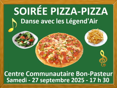 SOIRÉE PIZZA PIZZA 