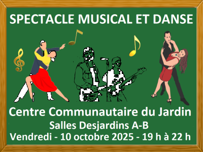 SPECTACLE MUSICAL ET DANSE
