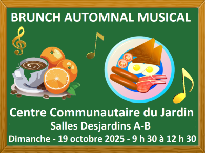 BRUNCH AUTOMNAL MUSICAL