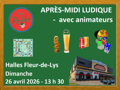 APR&Egrave;S-MIDI LUDIQUE CHEZ RANDOLPH AVEC ANIMATEURS CHEVRONN&Eacute;S