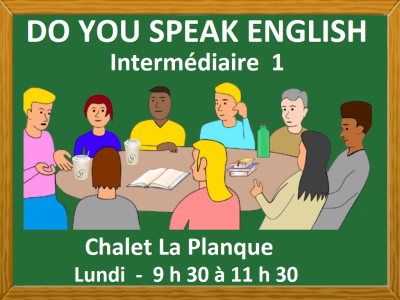 DO YOU SPEAK ENGLISH&nbsp;&ndash; Interm&eacute;daire 1 - Lundi