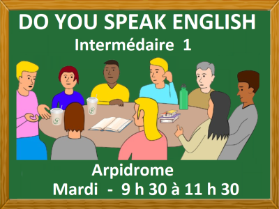 DO YOU SPEAK ENGLISH&nbsp;&ndash; Interm&eacute;diaire 1 - Mardi AM