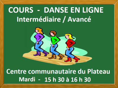 COURS DANSE EN LIGNE &ndash; Interm&eacute;diaire&sol;avanc&eacute;