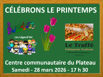 C&Eacute;L&Eacute;BRATION DU PRINTEMPS
