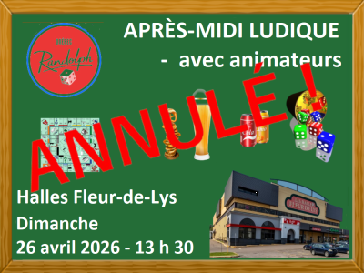 APR&Egrave;S-MIDI LUDIQUE CHEZ RANDOLPH AVEC ANIMATEURS CHEVRONN&Eacute;S
