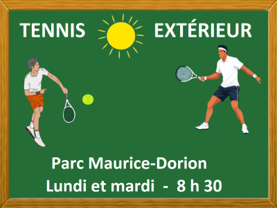 TENNIS EXT&Eacute;RIEUR