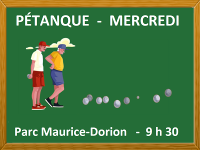 P&Eacute;TANQUE &ndash; MERCREDI
