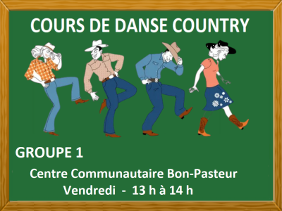 COURS DE DANSE COUNTRY &ndash; GROUPE 1