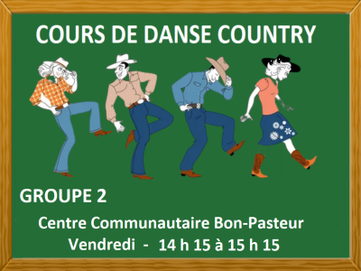 COURS DE DANSE COUNTRY &ndash; GROUPE 2